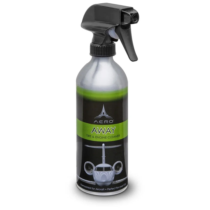 Aero AWAY - Degreaser, Tire, Wheel, and Engine Cleaner - 16 oz.