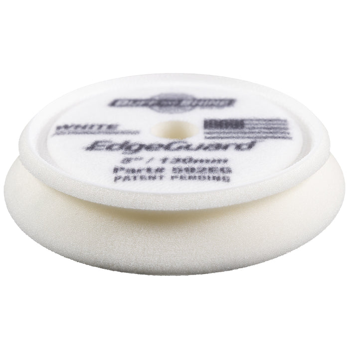 Buff and Shine EdgeGuard Foam Polishing/Finishing Pad - 5", White