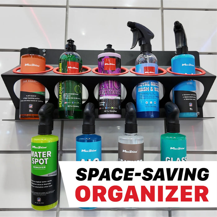MaxShine Bottle Holder for 32oz Bottles, 5 Hole (M Logo)