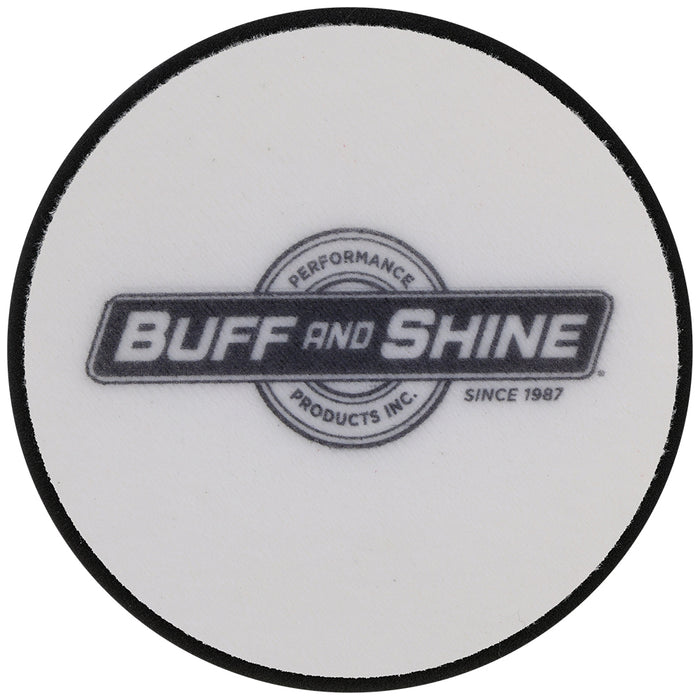 Buff and Shine Orbital/DA Foam Finishing Pad - 6", Black