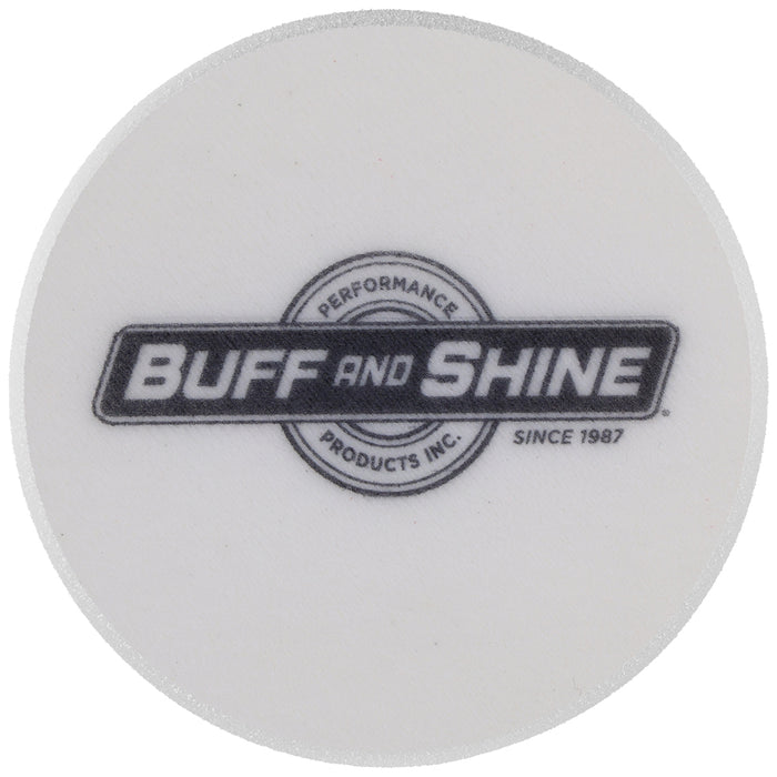 Buff and Shine Orbital/DA Foam Ultra Finishing Pad - 6", White