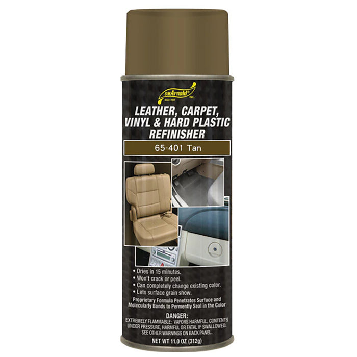 SM Arnold Leather, Vinyl & Hard Plastic Refinisher, 65-401 - Tan