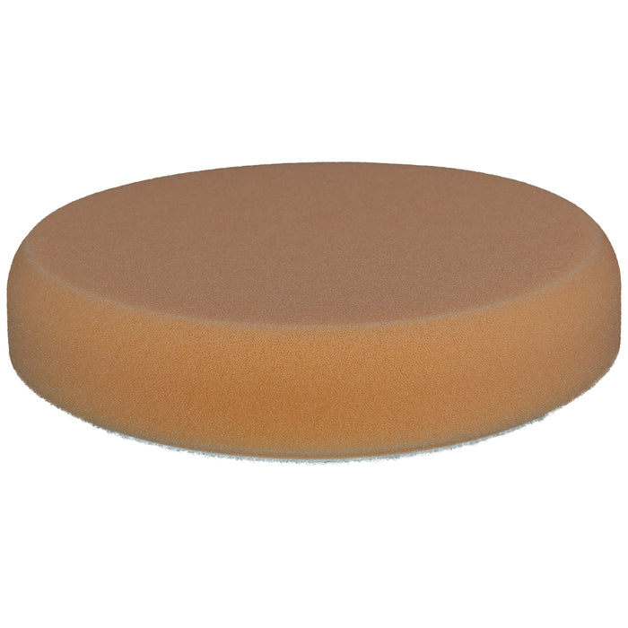 Buff and Shine Orbital/DA Foam Medium Cutting Pad - 6", Orange