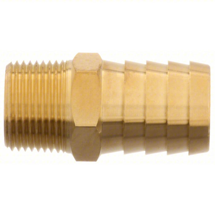 Pressure-Pro Brass Hose Barb Fitting for 1 in. Hose - 1 in. x 3/4 in NPT