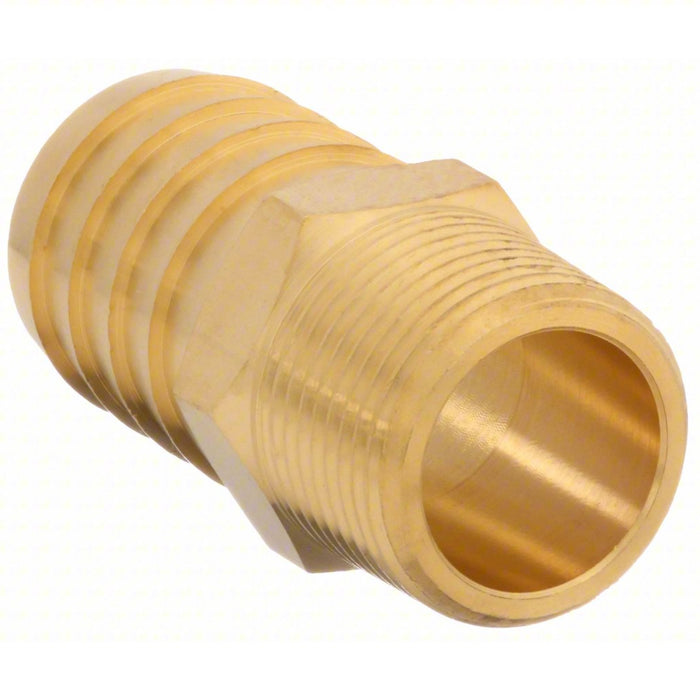 Pressure-Pro Brass Hose Barb Fitting for 1 in. Hose - 1 in. x 3/4 in NPT