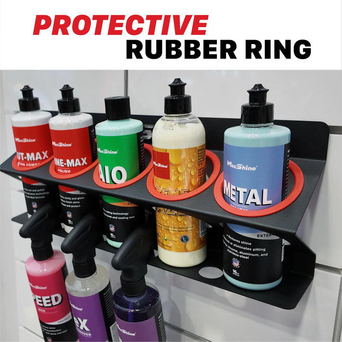 MaxShine Bottle Holder for 32oz Bottles, 5 Hole (M Logo)