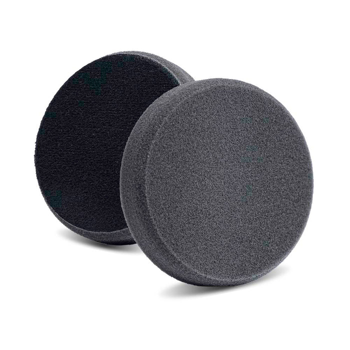 Lake Country Smooth Cutback DA Foam Finishing Pad - 3.5", Black (2 pack)