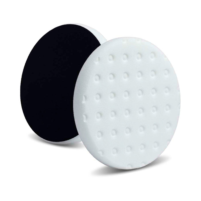 Lake Country CCS Cutback DA Foam Heavy Polishing Pad - 6.5", White