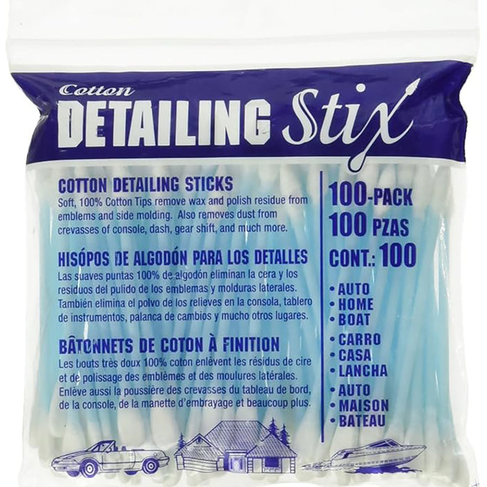 SM Arnold Cotton Detailing Stix (100 pack)