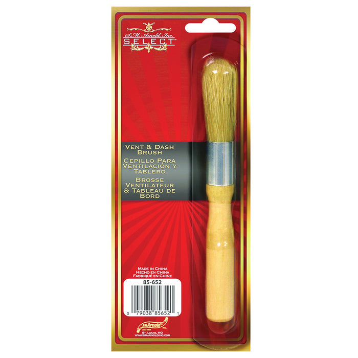 SM Arnold Vent & Dash Brush w/ Natural Boar Hair Bristles