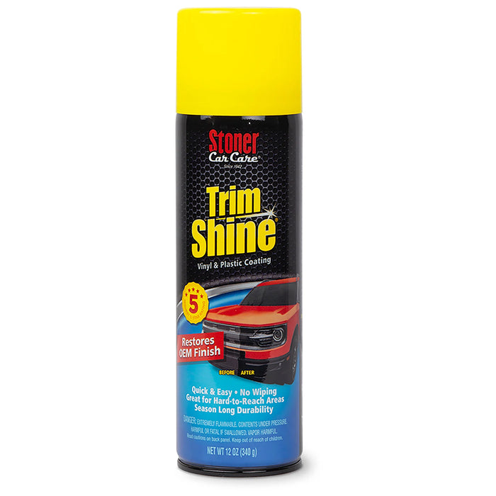 Stoner Trim Shine Vinyl & Plastic Coating - 12 oz.