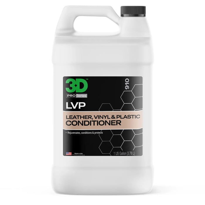 3D LVP Conditioner - Leather, Vinyl & Plastic Conditioner - 1 gal
