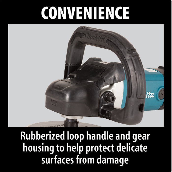 Makita 9237C Rotary Polisher Kit (includes bag and 1 Foam Polishing Pad)