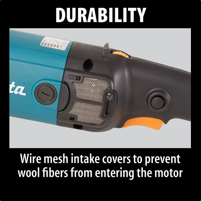 Makita 9237C Rotary Polisher Kit (includes bag and 1 Foam Polishing Pad)