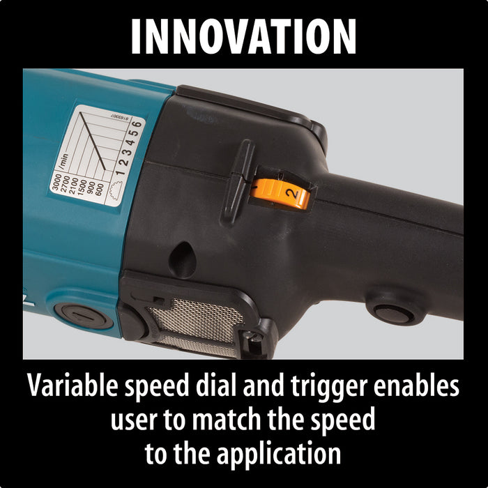 Makita 9237C Rotary Polisher Kit (includes bag and 1 Foam Polishing Pad)