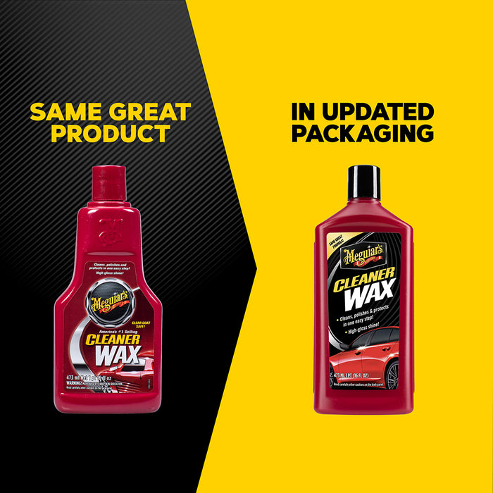 Meguiar's Cleaner Wax, A1216 -  16 oz.