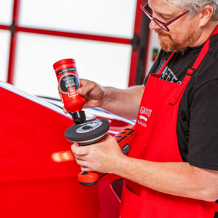 Griot's Garage BOSS Foam Finishing Pads - 5.5", Black (2 pack)