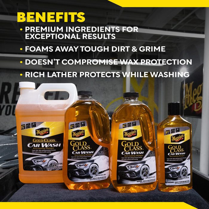 Meguiar's Gold Class Car - Rich Foaming Shampoo - 64 oz
