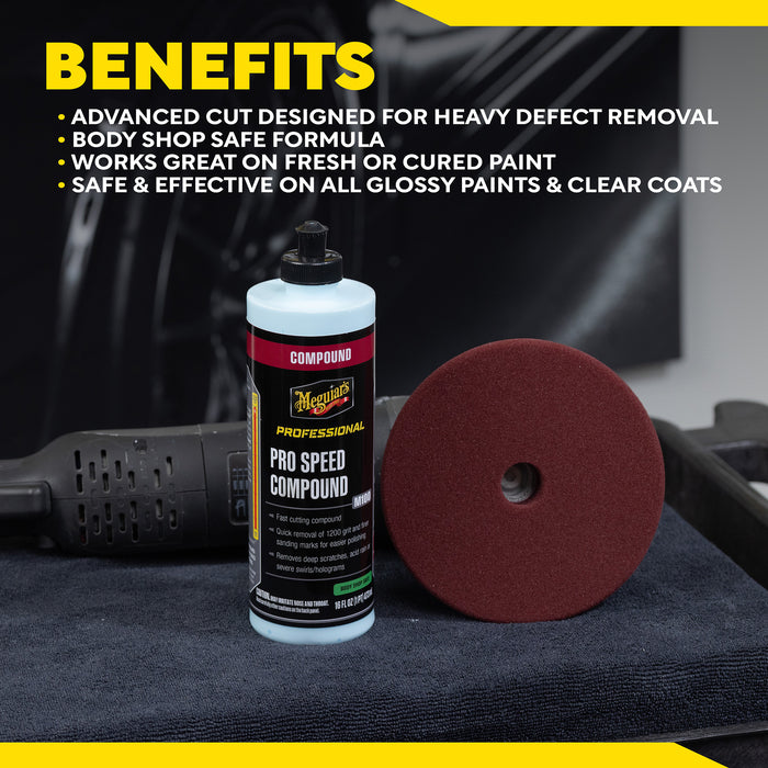 Meguiar's Professional Pro Speed Compound M100 - 16 oz