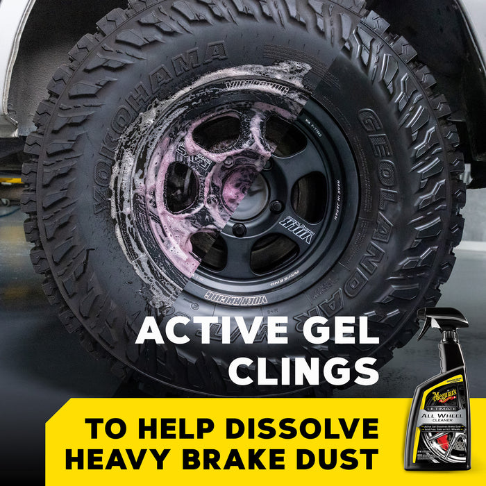 Meguiar's Ultimate All Wheel Cleaner, G180124 - 24 oz.
