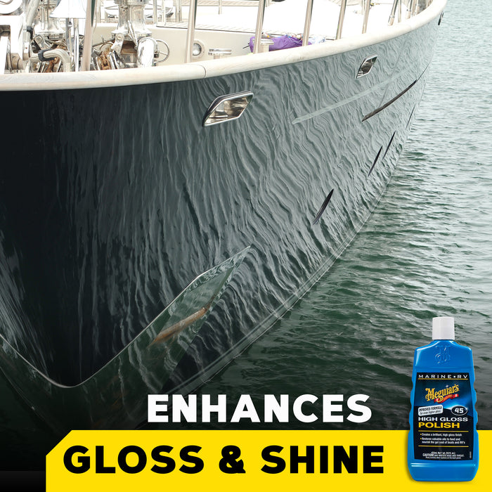 Meguiar's Marine/RV Polish & Gloss Enhancer #45, M4516 - 16 oz.