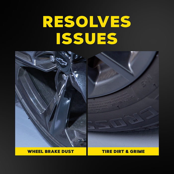 Meguiar's Hot Rims Foaming Wheel & Tire Cleaner, G250320 - 20 oz.