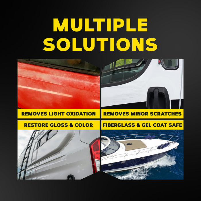 Meguiar's Marine/RV One Step Cleaner Wax #50, M5001 - 1 gal.