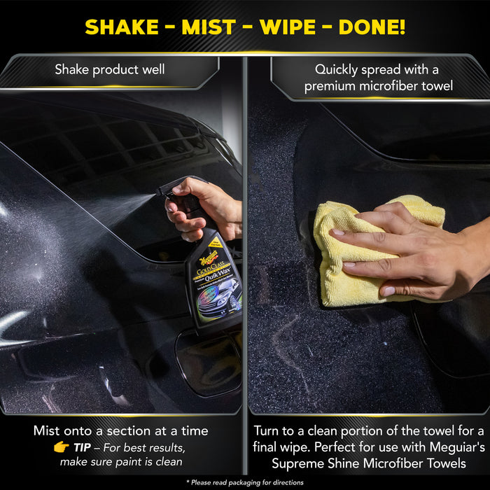 Meguiar's Gold Class Quik Wax, G7716 - 16 oz.