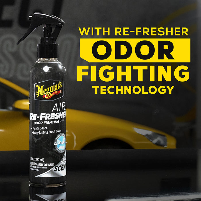 Meguiar's Black Chrome Air Refresher Trigger, G250708 - 8 oz.