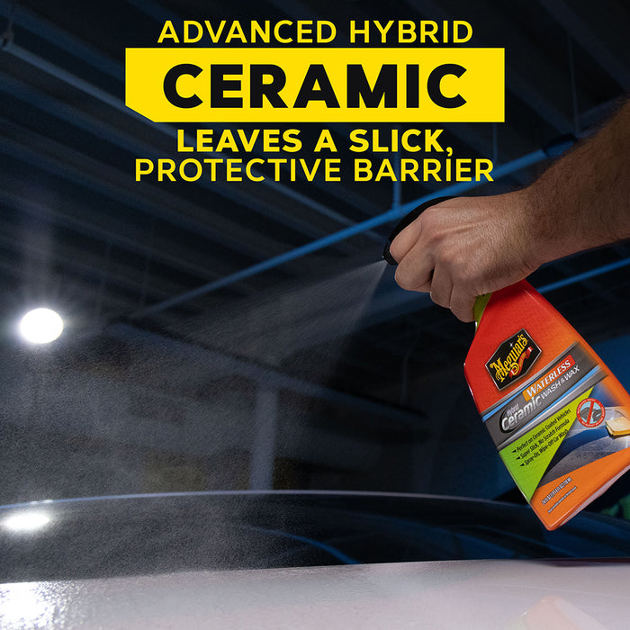 Meguiar's Hybrid Ceramic Waterless Wash & Wax, G251024 - 24 oz.