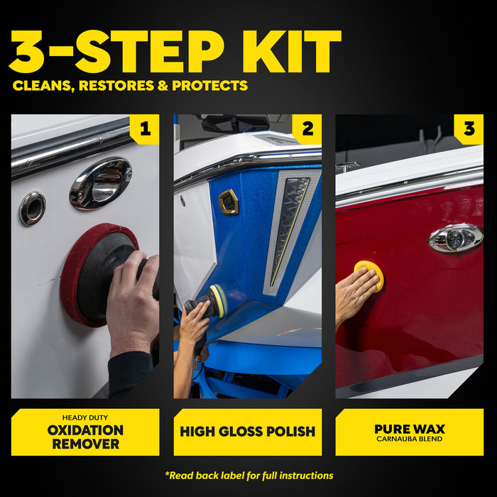 Meguiar's Marine/RV Fiberglass Restoration System, M4965