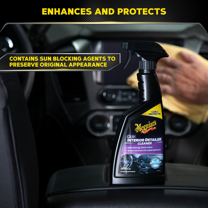 Meguiar's Quik Detailer Interior, G13616 - 16 oz.