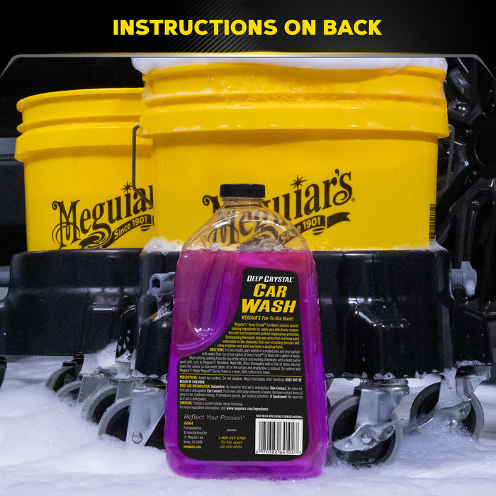 Meguiar's Deep Crystal Car Wash, G10464 - 64 oz.