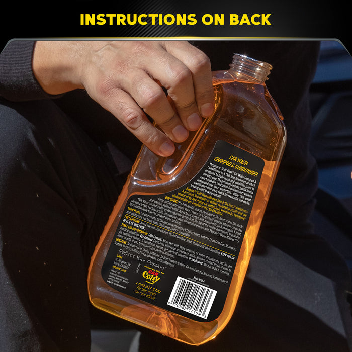 Meguiar's Gold Class Car Wash Shampoo & Conditioner, G7164 - 64 oz.