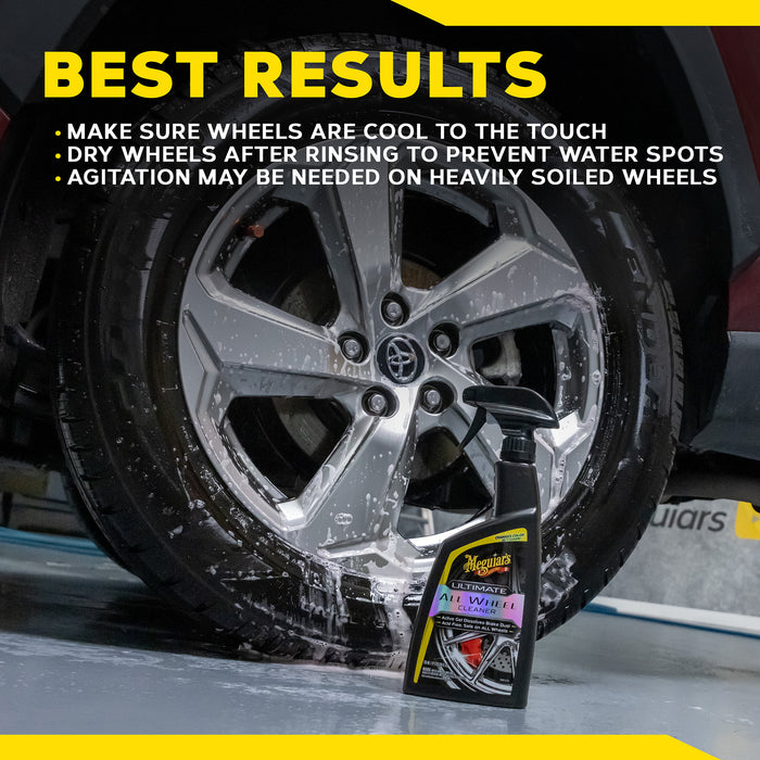 Meguiar's Ultimate All Wheel Cleaner, G180124 - 24 oz.