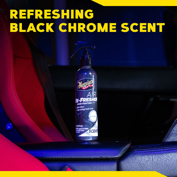 Meguiar's Black Chrome Air Refresher Trigger, G250708 - 8 oz.