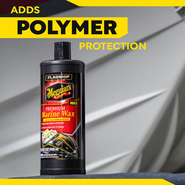Meguiar's Flagship Premium Marine Wax, M6332 - 32 oz.