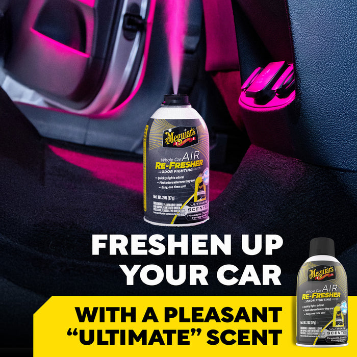 Meguiar's Whole Car Air Refresher - Ultimate Scent (Pinapple, Cherry & Pomegranate)