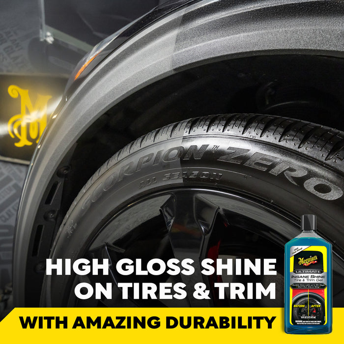 Meguiar's Ultimate Insane Shine Tire & Trim Gel - 16 oz.