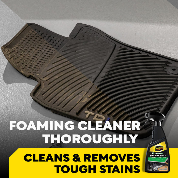 Meguiar's Foaming Floor Mat + Carpet Cleaner - 16 oz.