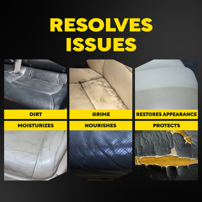 Meguiar's Quik Solutions Leather Care Kit