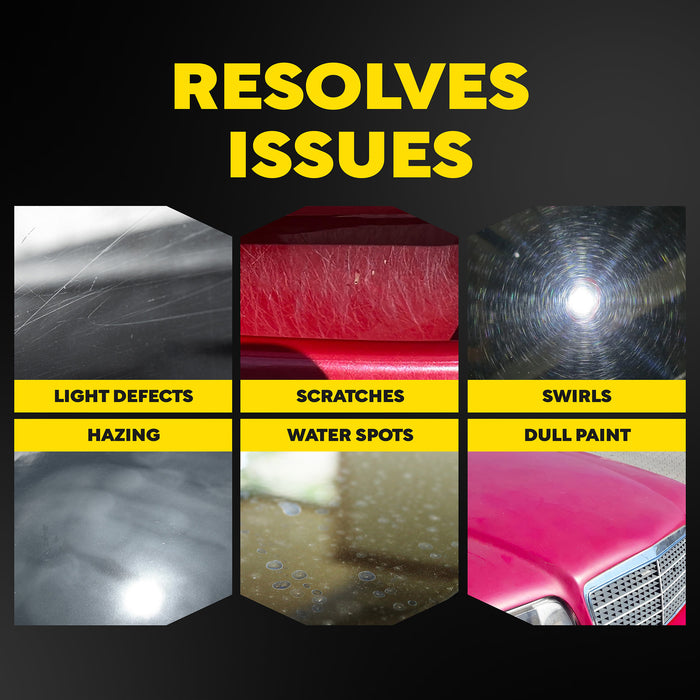 Meguiar's Professional Foam Polishing Pads, M3PFP3 - 3", Yellow (3 pack)