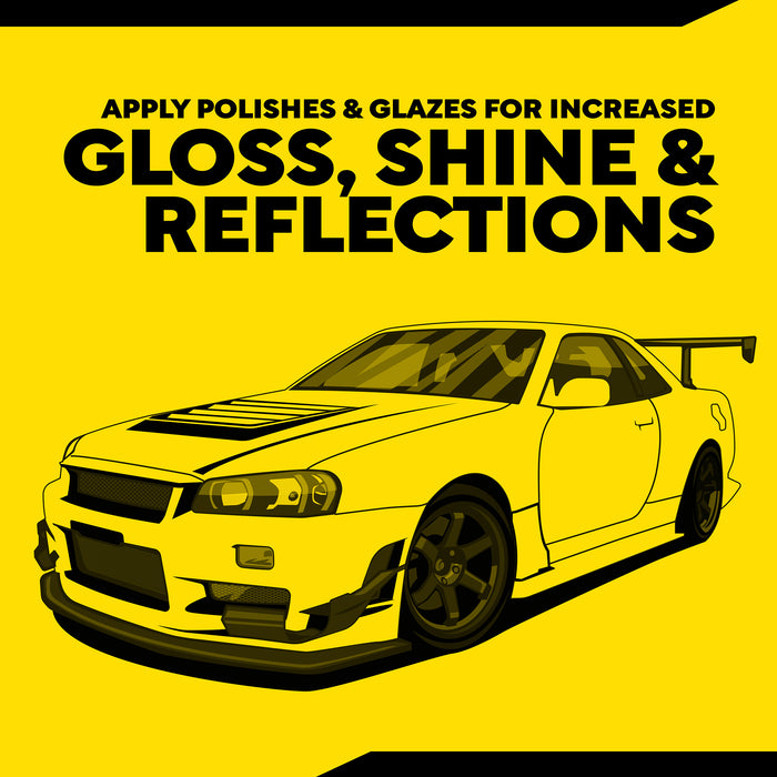 Meguiar's Professional Foam Finishing Pads, M3FFP3 - 3", Black (3 pack)