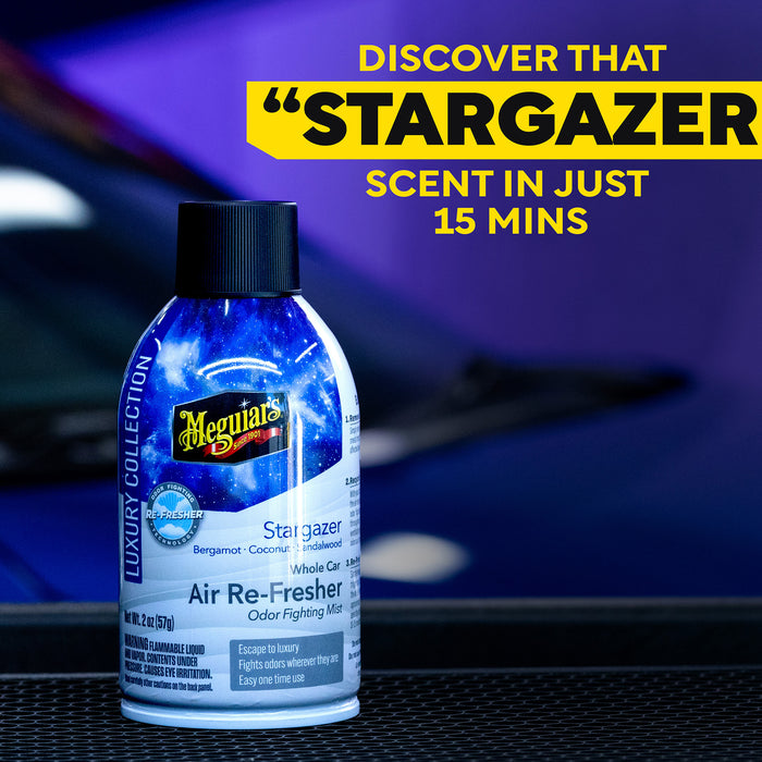 Meguiar's Whole Car Air Refresher Odor Eliminator - Stargazer Scent