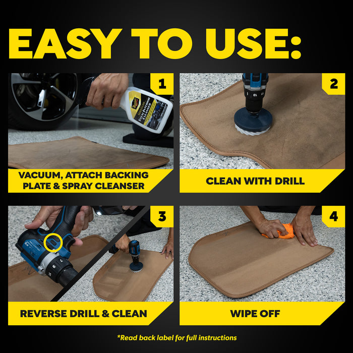 Meguiar's Quik Carpet & Cloth Cleaning Kit