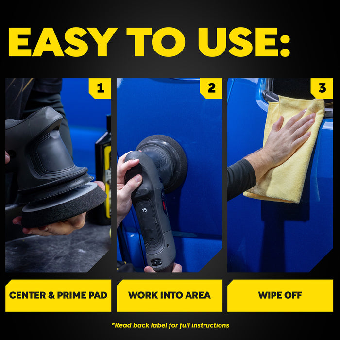 Meguiar's Professional Foam Finishing Pads, M5FFP2 - 5", Black (2 pack)