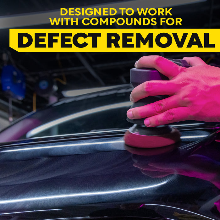 Meguiar's Professional Foam Compounding Pads, M3CFP3 - 3", Red (3 pack)