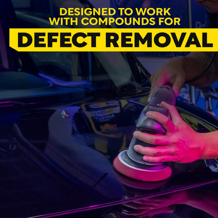 Meguiar's Professional Foam Compounding Pads, M5CFP2 - 5", Red (2 pack)