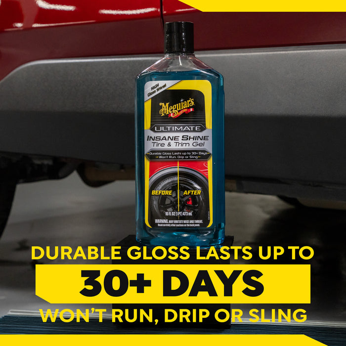 Meguiar's Ultimate Insane Shine Tire & Trim Gel - 16 oz.