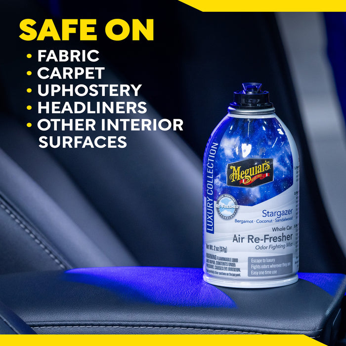 Meguiar's Whole Car Air Refresher Odor Eliminator - Stargazer Scent